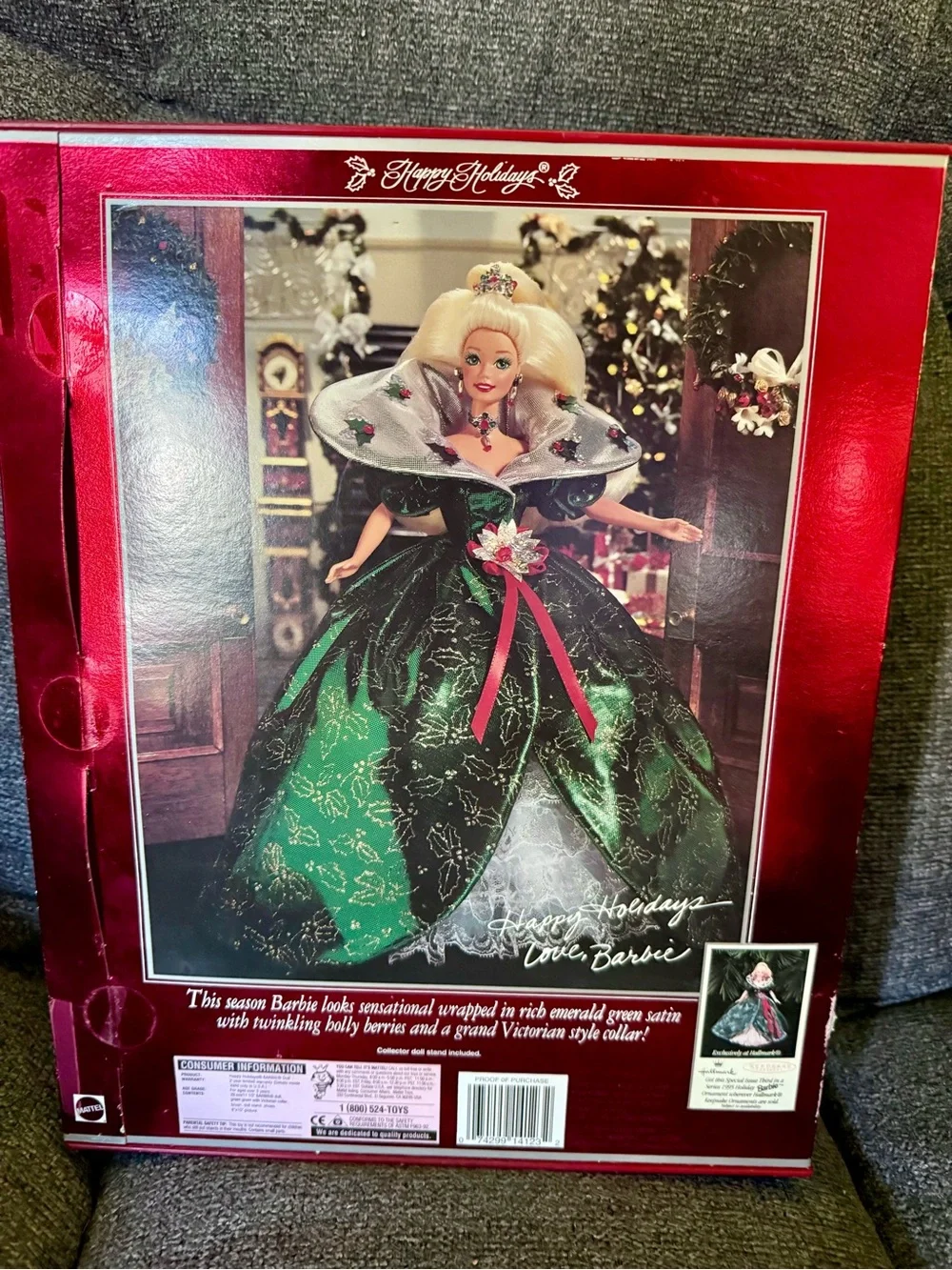 Happy Holidays 1995 Barbie